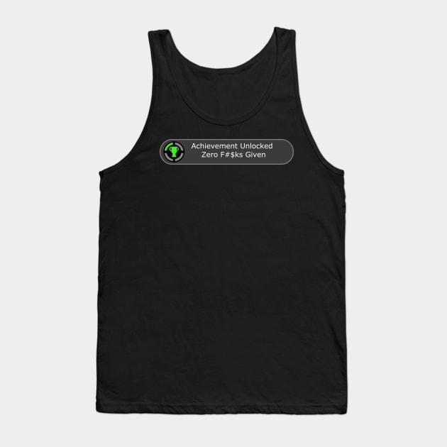 achievement unlocked censored Tank Top by Undeadredneck